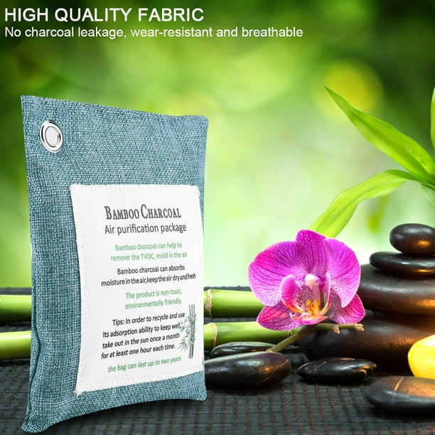 Roshie Home Improvement Bamboo Charcoal Air Purifying Bag 6 Pack 1-400g 1-200g Activated Charcoal Bags Odor Absorber and Odor Eliminator for Home Easy To Use Air Purifying Bags 4-50g Roshie Home Improvement Bamboo Charcoal Air Purifying Bag 6 Pack 1-400g 1-200g Activated Charcoal Bags Odor Absorber and Odor Eliminator for Home Easy To Use Air Purifying Bags 4-50g